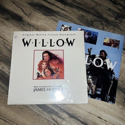 WILLOW Original Motion Picture Soundtrack Vinyl Record Lp (1988) James Horner