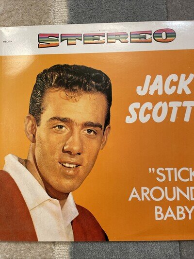 Jack Scott - Stick Around Baby - Album on Vinyl - Redita Records RLP142