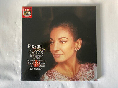 Giacomo Puccini , Maria Callas , Giuseppe Di Stefano , Tito Gobbi Vinyl Box Set
