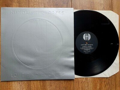 Love and Rockets - Kundalini Express - 12" Embossed Vinyl Single 1986 BEG163T EX