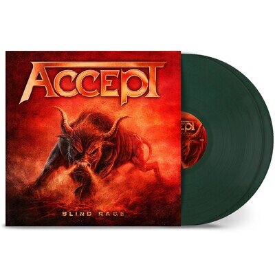 Accept 'Blind Rage' Gatefold 2x12" Dark Green Vinyl - NEW