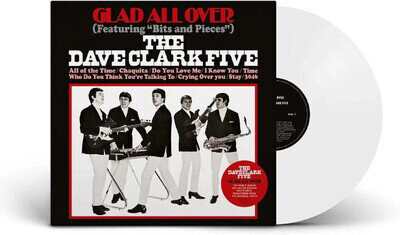 The Dave Clark Five - Glad All Over. White Vinyl 12" LP Album *NEW & SEALED*