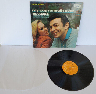 Ed Ames ‎– My Cup Runneth Over - RCA Victor ‎– LSP-3774 - Vinyl LP READ