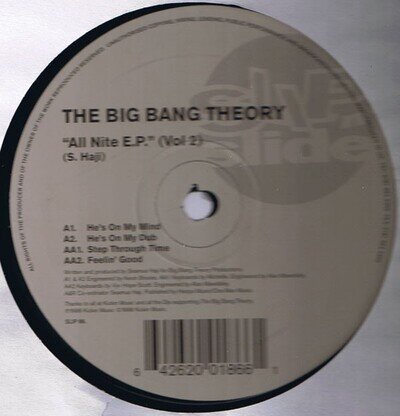 Big Bang Theory - All Nite E.P. (Vol. 2) (12")
