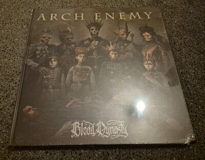 Sealed Arch Enemy Blood Dynasty Deluxe Limited Edition LP CD Art Book Red Gold