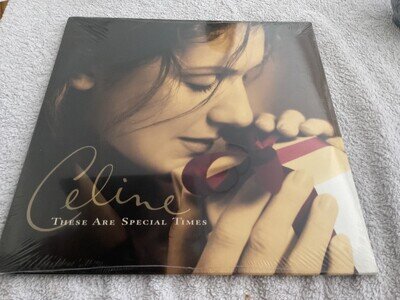 CELINE DION THESE ARE SPECIAL TIMES 12" VINYL RECORD ALBUM NEW AND SEALED
