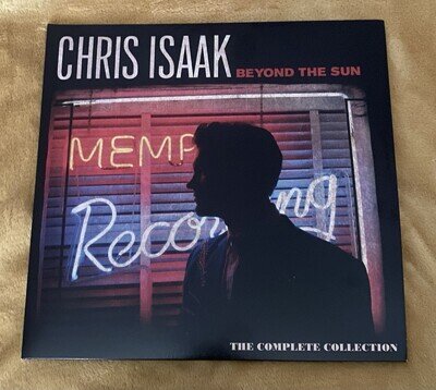Chris Isaak BEYOND THE SUN (THE COMPLETE COLLECTION)RSD24 translucent ruby vinyl