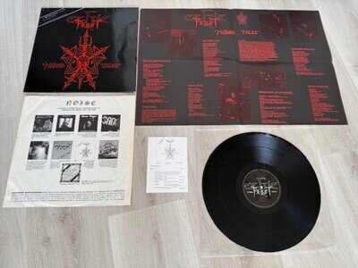 CELTIC FROST - MORBID TALES 1.PRESS LIM. MLP 1984 + OIS,POSTER,MERCHANDISE CARD