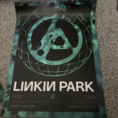 Linkin Park From Zero World Tour Wembley Exclusive VIP Poster (1210/1414)