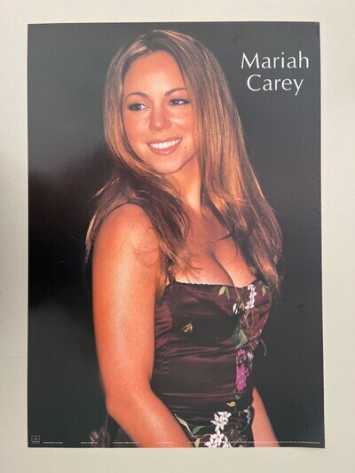 MARIAH CAREY, AUTHENTIC 1990's POSTER