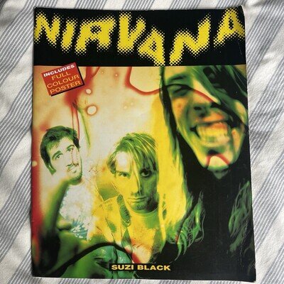 Original 1992 Nirvana Full Poster Magazine NO BIG POSTER