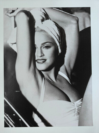 Madonna - Classic Black&White Magazine Poster / Picture - RARE