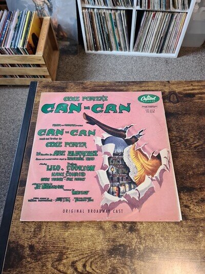 Cole Porter - Cole Porter's Can-Can - Capitol - - Mono - UK - 1st Edition 1954