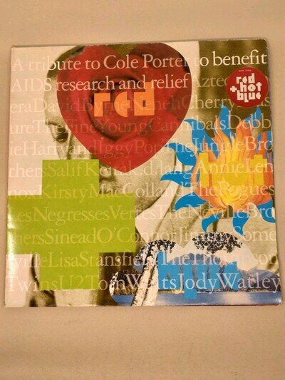 Red Hot + Blue – A Tribute To Cole Porter 1990 UK 2×LP Vinyl Gatefold CHR1799
