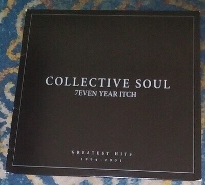 7EVEN YEAR ITCH / COLLECTIVE SOUL CRAFT LP CR0069 LTD ED Clear w/Black Platter