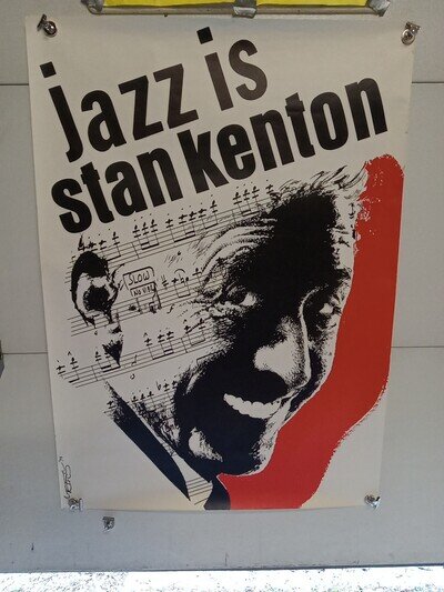 Stan Kenton /Promotional Poster 43x36