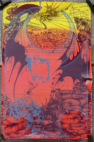 Hapshash & The Coloured Coat Crazy World Of Arthur Brown Hapshash Poster