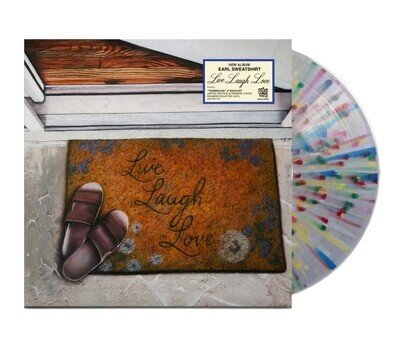 EARL SWEATSHIRT Live Laugh Love Vinyl LP Splatter Alt Cover /1000 SHIPS NOW! 🆕✅