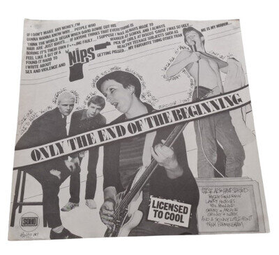 Nips Pogues Only The End of The Beginning 1980 30x30cm Punk Poster