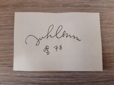 John Lennon The Beatles Original Hand Signed Piece Autograph. Open to Offers