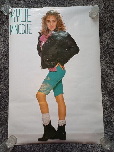 KYLIE MINOGUE vintage Athena Poster 1988 59 cm x 89 cm like new