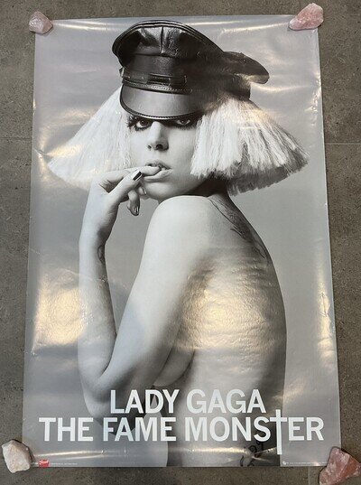 Original 2009 Lady Gaga Poster - The Fame Monster