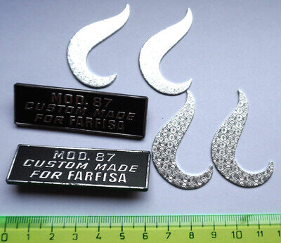 Weltmeister emblem logo lettering for accordion original bundle/P12/7