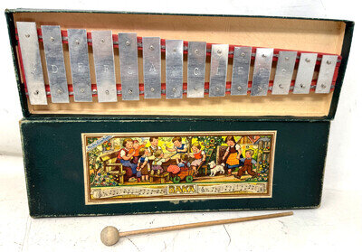 Metallophone Xylophone BAKA Musical Instrument WORKING ALT