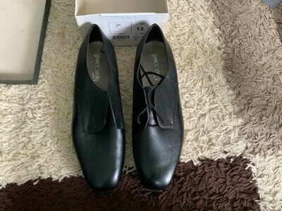 Black Freed Equity mens kelly oxford ballroom dance shoes - size UK 12