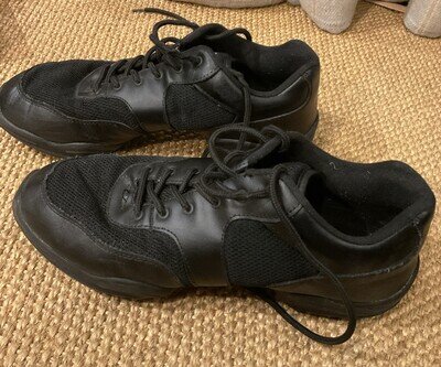 Capezio Low Top Dansneaker DS02A Black Men’s Dance Sneakers UK 11 (EUR 45.5)