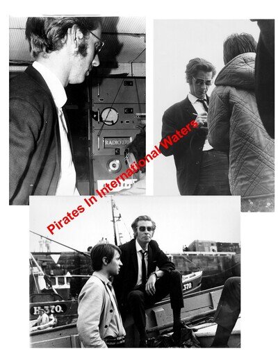 Pirate Radio 3 Free Radio Assoc Photographs LARGE 25x30cm Radio 270 Rusty Allen