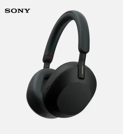 Sony WH-1000XM5 Wireless Noise Cancelling Over Ear Headphones - Black
