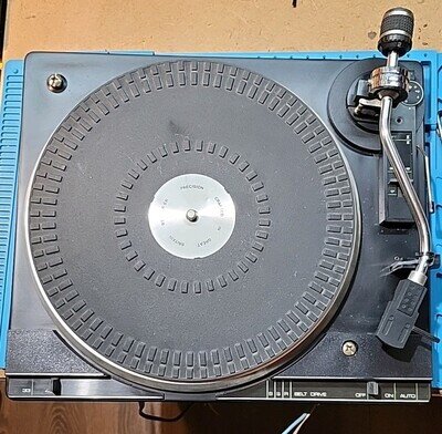 B.S.R Precision P200 A.1.8.S.2 Record Deck , Working Order . Needs Stylus.