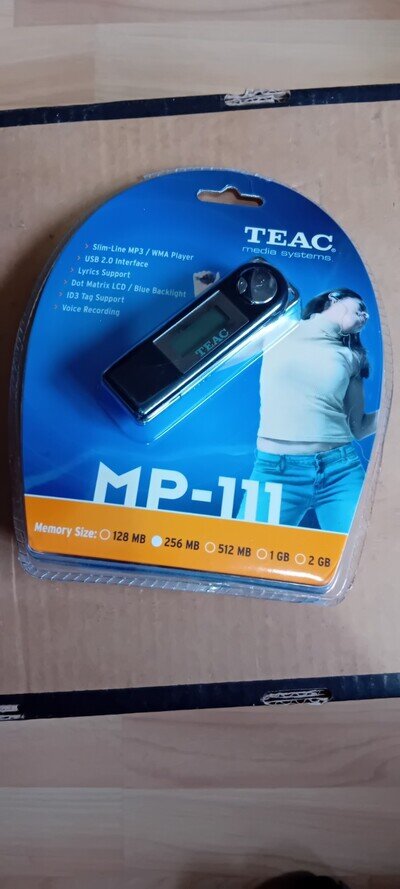 TEAC Slim-Line MP3 / WMA Player 256 MB