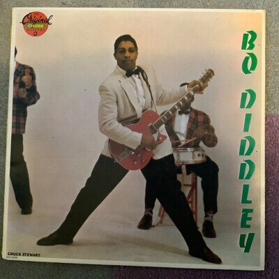 BO DIDDLEY -BO DIDDLEY. UK CHESS REISSUE LP. GCH 8026. ORIGINAL CHESS MASTERS.EX