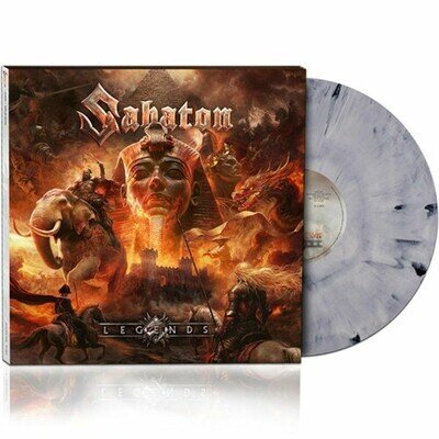 SABATON - Legends (Templars Edition) - WHITE MARBLED VINYL LP