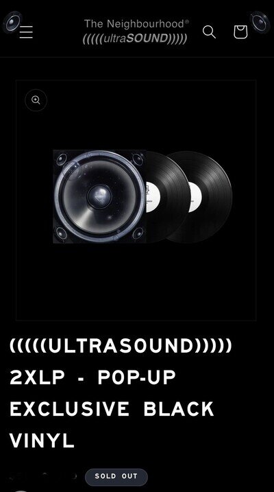 The Neighbourhood (((((ultraSOUND))))) Pop-Up Exclusive Black Vinyl (PRE-ORDER)
