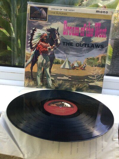 The Outlaws LP Dream Of The West (Original Mo no HMV Nice Vinyl)