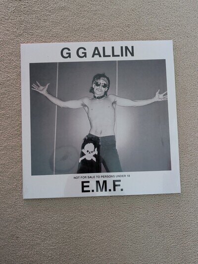 GG Allin E.M.F Vinyl LP New
