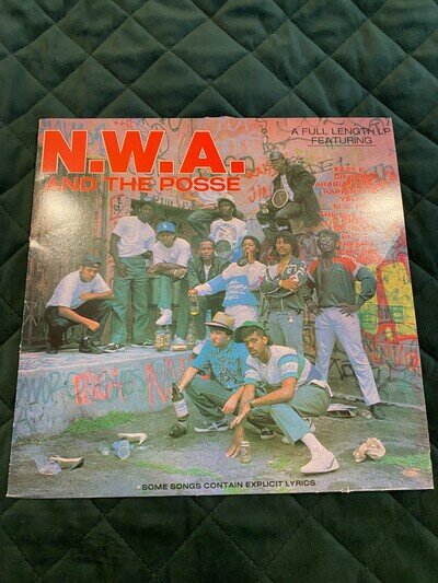 N.W.A. And The Posse / NWA 1989 Europe Original RHR5134