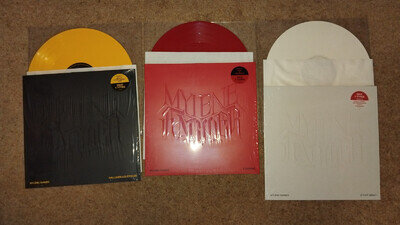 MYLENE FARMER 12" COLOURED VINYL SINGLES - LIKE NEW