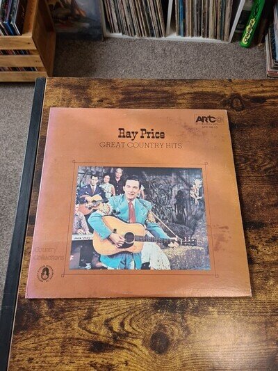 Ray Price Great Country Hits - LPC109LD - USA - 1973 - Artco - Stereo - VG+ - VG