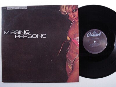 MISSING PERSONS Self Titled CAPITOL DLP-15001 EP VG++/VG+ z