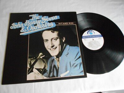 The John Barry Seven Hit &Miss LP 1982 A1 B1 1st Original NM/EX Tested Lovely