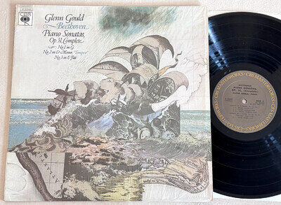 GLENN GOULD Beethoven Sonatas Op.31 Tempest 1973 US ED1 CBS M32349 LP NM MINT