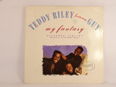 TEDDY RILEY FEATURING GUY MY FANTASY (283) 3 Track 12" Single including Picture