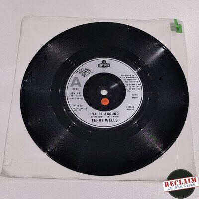 terri wells - i'll be around 7" vinyl record VG