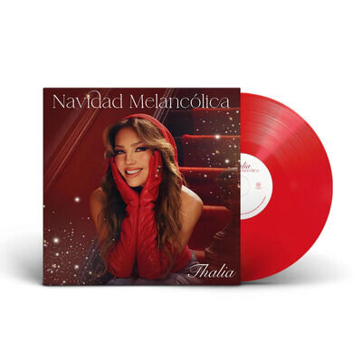 Thalia Navidad Melancolica AUTOGRAPHED (Vinyl) LP