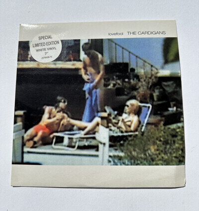 The Cardigans. Lovefool. 7" Vinyl Original Record 1996 White Limited Edition