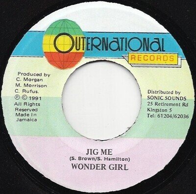 Wonder Girl - Jig Me (7")